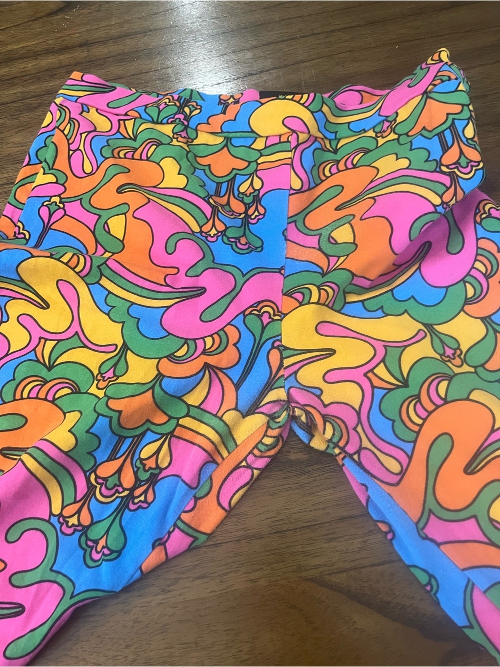 Nooworks Auderpopz Flare Pants Size 2X Psychedelic Retro - Picture 6 of 9
